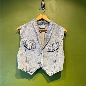 Notorious Denim Sleeveless Vest
